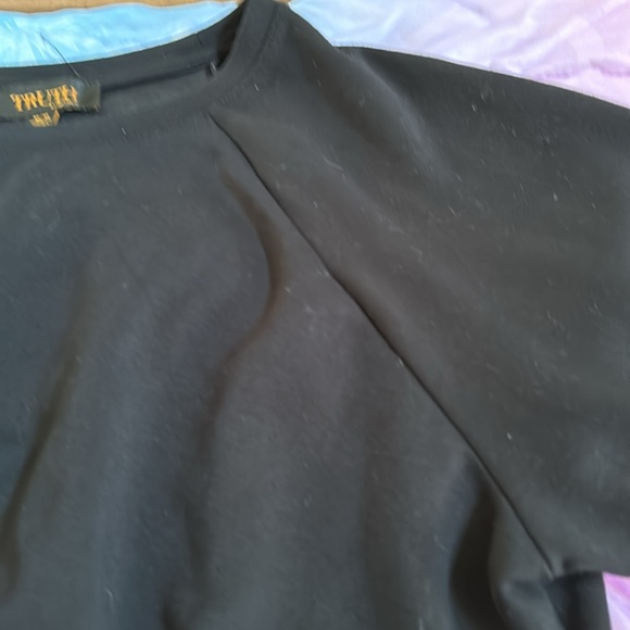 Truth by republic women’s cropped  sweater black size M - Picture 7 of 13